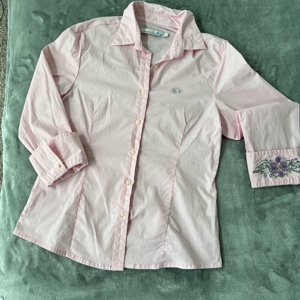 La Martina Pink Shirt